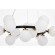 Подвесной светильник Lumina Deco Marsiada LDP 6033-15 BK+MD