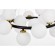Подвесной светильник Lumina Deco Marsiada LDP 6033-15 BK+MD