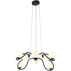 SL1502.403.08 Светильник подвесной ST-Luce Черный/Белый G9 8*5W LEGATEZZA SL1502.403.08 Светильник подвесной ST-Luce Черный/Белый G9 8*5W LEGATEZZA