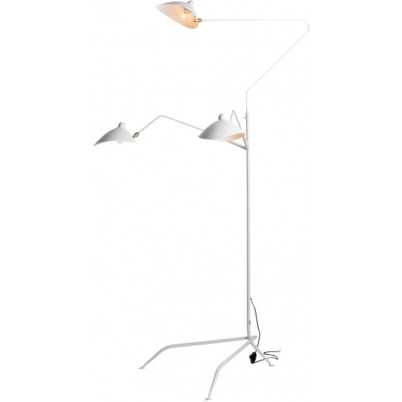 SL305.505.03 Торшер ST-Luce Белый/Белый E27 3*60W SPRUZZO