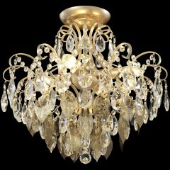 Светильник потолочный Crystal Lux ESMIRALDA PL4 GOLD 0523/104 Светильник потолочный Crystal Lux ESMIRALDA PL4 GOLD 0523/104