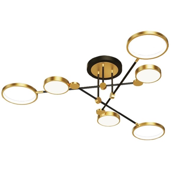 Люстра на штанге Lussole LSP-8433 GILBERT IP21 светодиодная 6xLED 60W