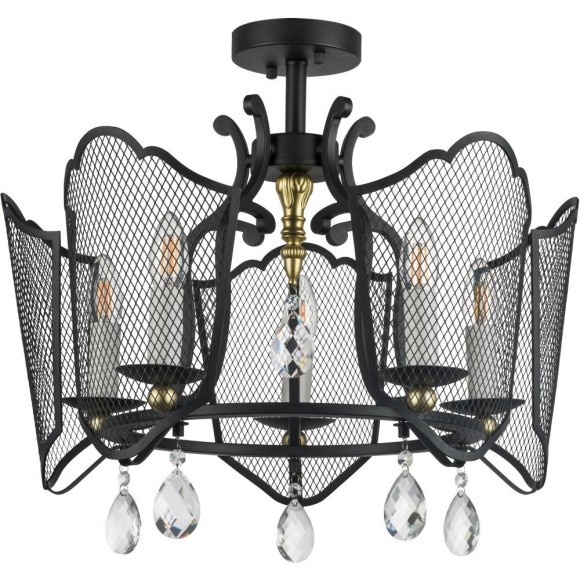 Люстра потолочная Lightstar 744057 Castello под лампы 5xE14 200W