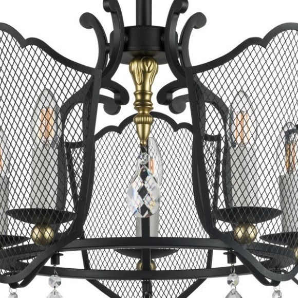 Люстра потолочная Lightstar 744057 Castello под лампы 5xE14 200W