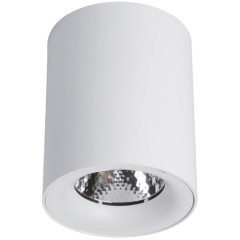 Точечный накладной светильник Arte Lamp FACILE A5112PL-1WH Точечный накладной светильник Arte Lamp FACILE A5112PL-1WH