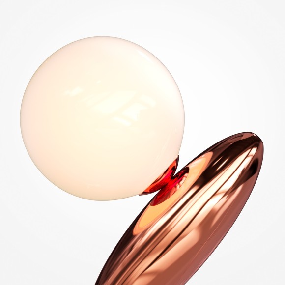 MOD482TL-L6C3K Настольный светильник ограниченной серии (50шт) с сенсорным диммером и индивидуальной гравировкой Maytoni Resonance