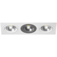 Встраиваемый светильник Lightstar i836060906 Intero 111 под лампы 3xGU10 150W