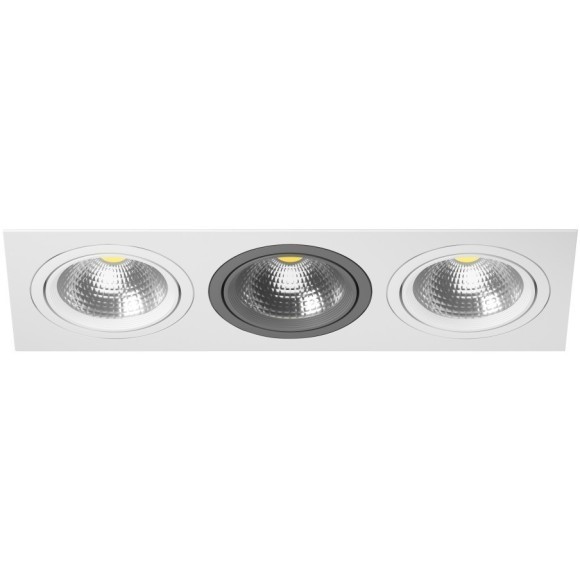 Встраиваемый светильник Lightstar i836060906 Intero 111 под лампы 3xGU10 150W