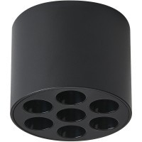 Светильник потолочный 6W 470LM 4000K, черный Guarda Lightstar 080647