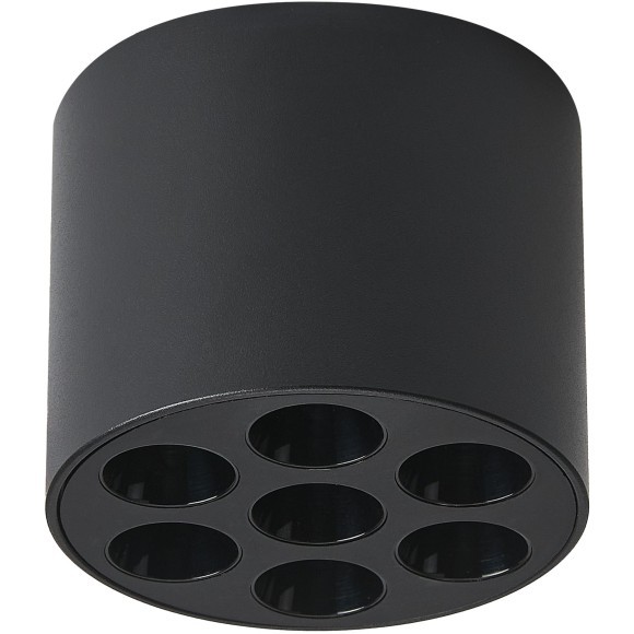 Светильник потолочный 6W 470LM 4000K, черный Guarda Lightstar 080647