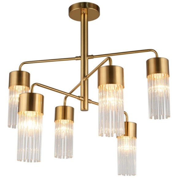 Люстра на штанге Omnilux OML-67107-06 Cesana под лампы 6xE14 60W Люстра на штанге Omnilux OML-67107-06 Cesana под лампы 6xE14 60W