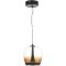 SL6014.413.01 Светильник подвесной ST-Luce Черный/Коричневый, Черный LED 1*17W 3000K RIPPLE
