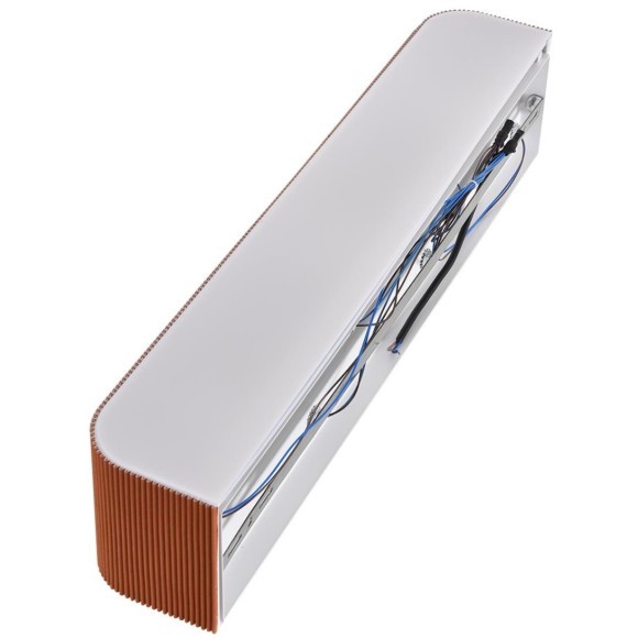 8329/6W MODERNI LN26 426 белый/кирпичный, металл/текстиль/пластик Бра E14 6*40W 220V GOFERA