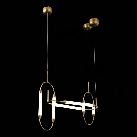 SL6004.303.06 Светильник подвесной ST-Luce Латунь/Белый LED 6*6W 3000K OLBIA SL6004.303.06 Светильник подвесной ST-Luce Латунь/Белый LED 6*6W 3000K OLBIA