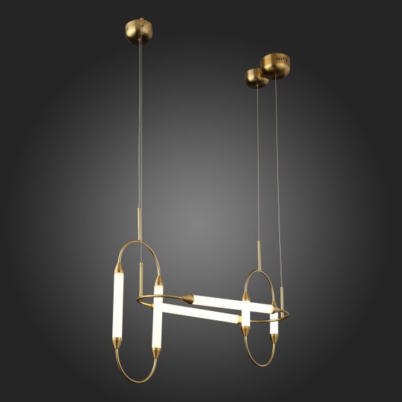 SL6004.303.06 Светильник подвесной ST-Luce Латунь/Белый LED 6*6W 3000K OLBIA SL6004.303.06 Светильник подвесной ST-Luce Латунь/Белый LED 6*6W 3000K OLBIA