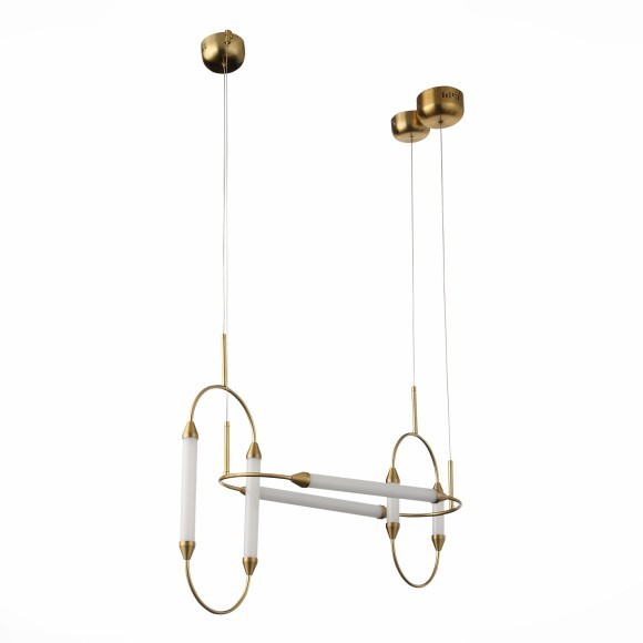 SL6004.303.06 Светильник подвесной ST-Luce Латунь/Белый LED 6*6W 3000K OLBIA SL6004.303.06 Светильник подвесной ST-Luce Латунь/Белый LED 6*6W 3000K OLBIA