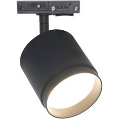 Однофазный двужильный трековый светильник Maytoni Unity TR088-1-GX53-B POLAR под сменную лампу GX53 Однофазный двужильный трековый светильник Maytoni Unity TR088-1-GX53-B POLAR под сменную лампу GX53