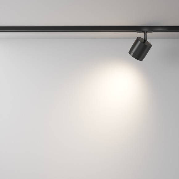 Однофазный двужильный трековый светильник Maytoni Unity TR088-1-GX53-B POLAR под сменную лампу GX53 Однофазный двужильный трековый светильник Maytoni Unity TR088-1-GX53-B POLAR под сменную лампу GX53