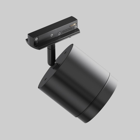 Однофазный двужильный трековый светильник Maytoni Unity TR088-1-GX53-B POLAR под сменную лампу GX53 Однофазный двужильный трековый светильник Maytoni Unity TR088-1-GX53-B POLAR под сменную лампу GX53