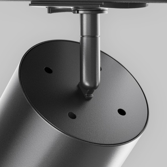 Однофазный двужильный трековый светильник Maytoni Unity TR088-1-GX53-B POLAR под сменную лампу GX53 Однофазный двужильный трековый светильник Maytoni Unity TR088-1-GX53-B POLAR под сменную лампу GX53