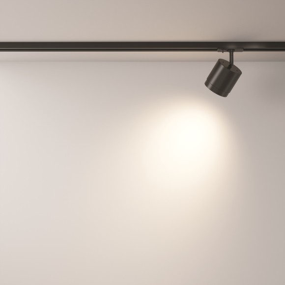 Однофазный двужильный трековый светильник Maytoni Unity TR088-1-GX53-B POLAR под сменную лампу GX53 Однофазный двужильный трековый светильник Maytoni Unity TR088-1-GX53-B POLAR под сменную лампу GX53