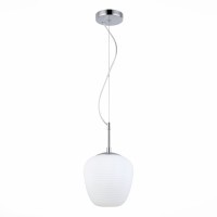 SL1168.103.01 Подвес ST-Luce Хром/Белый E27 1*40W CESARE