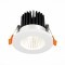 ST704.548.10 ST Luce Светильник встраиваемый, LED, 4000K 1х10W, 900Lm, Ra90, IP20, D80xH60, белый, угол 38°