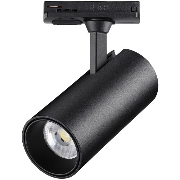 Однофазный двужильный светодиодный трековый светильник Novotech 359157 SELENE 3000К 2300Лм CRI90+ 45° 24Вт