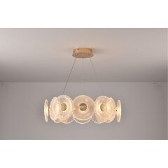 Подвесная люстра Arte Lamp CHERISH A2097LM-90GO Подвесная люстра Arte Lamp CHERISH A2097LM-90GO