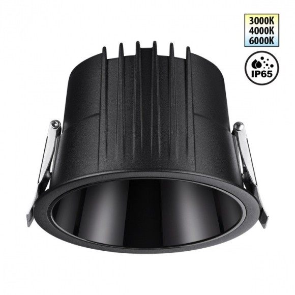 Светильник встраиваемый с переключателем цветовой температуры IP65 LED 20W 3000К\4000К\6000К Novotech LANG 359429