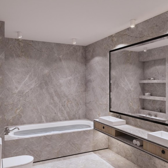 Светильник накладной влагозащищённый IP54 LED 15W 3000К 1350Лм Novotech RECTE 359420