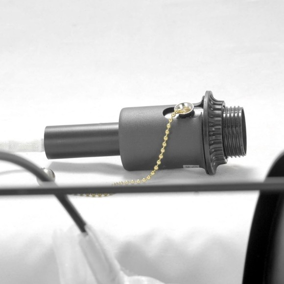 Торшер со столиком Lussole LSP-0524 WRANGELL IP21 под лампу 1xE27 40W