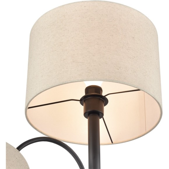 Торшер Е27 + Е14 Lumion KAYA 8042/2F