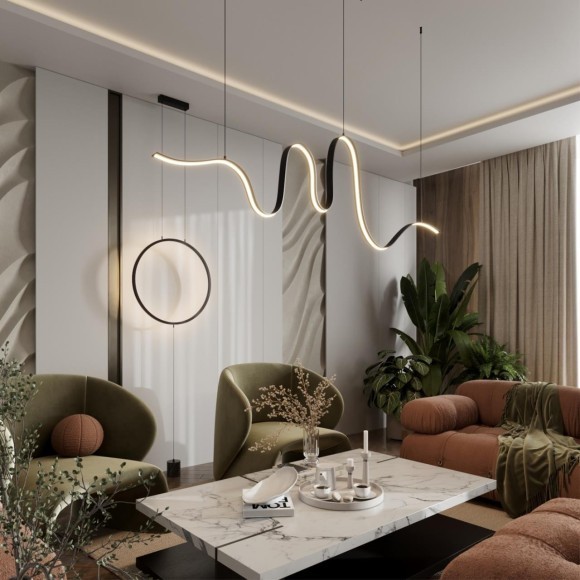 Подвесной светильник LED 3000K Odeon Light NASTRO 7025/52L