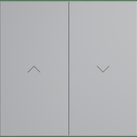 Клавиши для выключателя жалюзи, S70 (серый)