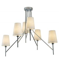 Люстра потолочная Lussole LSP-8181 TOLED O IP21 под лампы 6xE14 240W