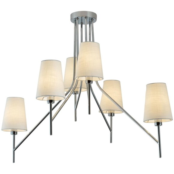 Люстра потолочная Lussole LSP-8181 TOLED O IP21 под лампы 6xE14 240W