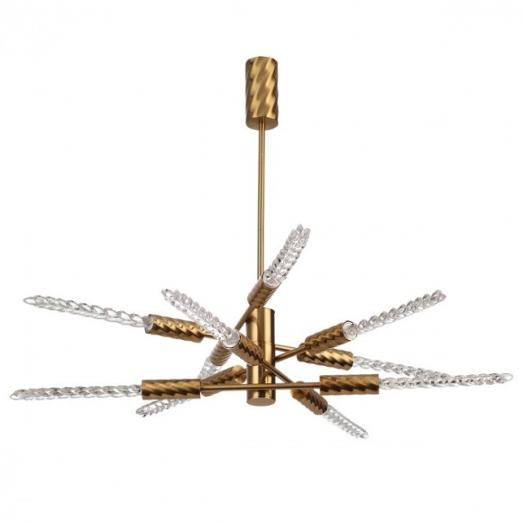 Люстра LED 28W (10*2.8W) 3000K 1260Лм Odeon Light KOLOS 5449/28L