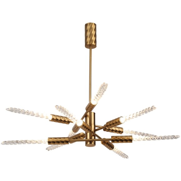 Люстра LED 28W (10*2.8W) 3000K 1260Лм Odeon Light KOLOS 5449/28L