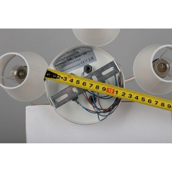 Потолочная люстра Ugento OML-28407-05 Потолочная люстра Ugento OML-28407-05