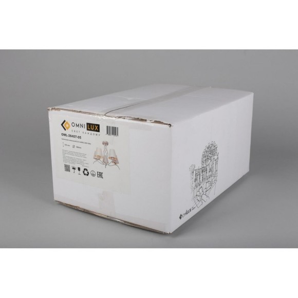 Потолочная люстра Ugento OML-28407-05 Потолочная люстра Ugento OML-28407-05