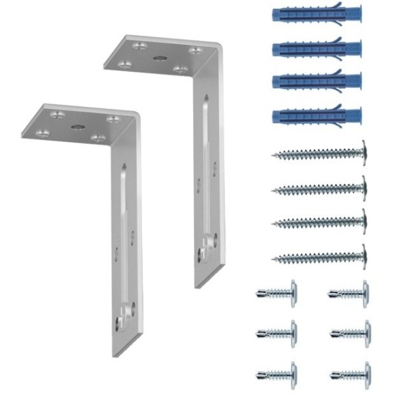 Комплект из 2 монт. планок для шинопроводов в натяжные потолки TR3045-AL