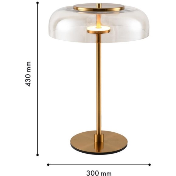 Интерьерная настольная лампа Brandy 4258-1T Интерьерная настольная лампа Brandy 4258-1T