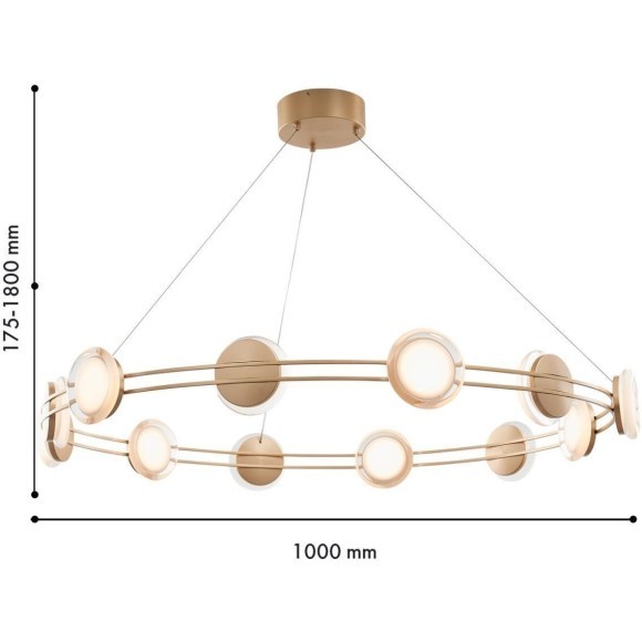 Подвесной светильник Yo-yo 4334-12P
