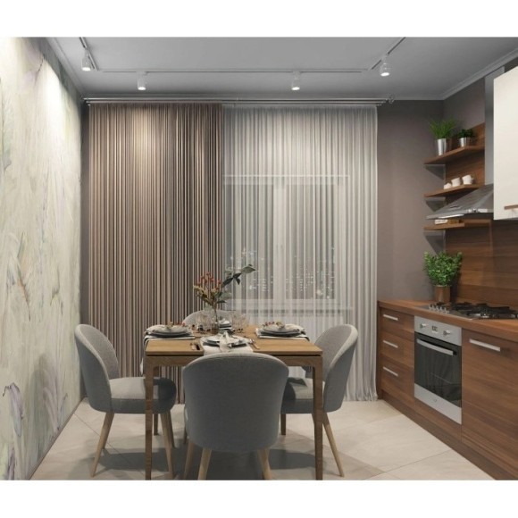 3м белый однофазный двужильный накладной шинопровод Denkirs TR1003-WH/1