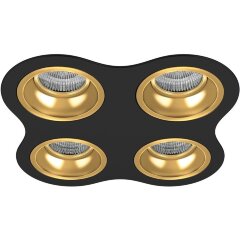 Встраиваемый светильник Lightstar D64703030303 Domino под лампы 4xGU5.3 200W