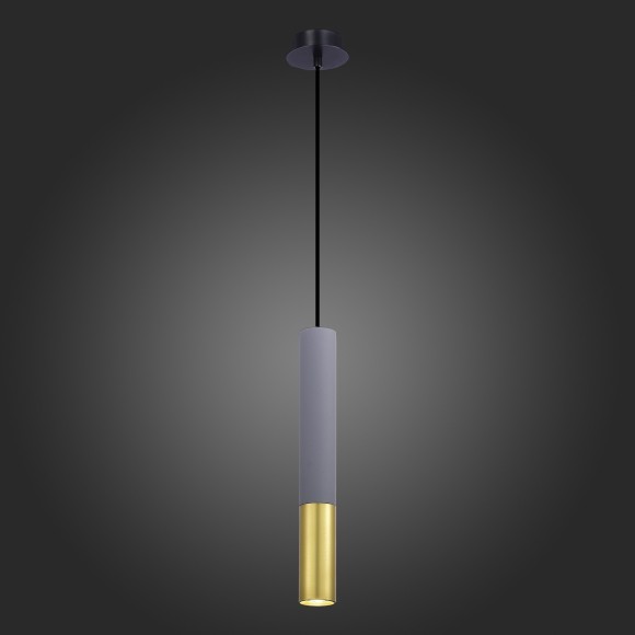 ST154.713.01 Светильник подвесной Серый GU10 1*5W IP20 D55xH510 180-240V Без ламп Подвесные светильники