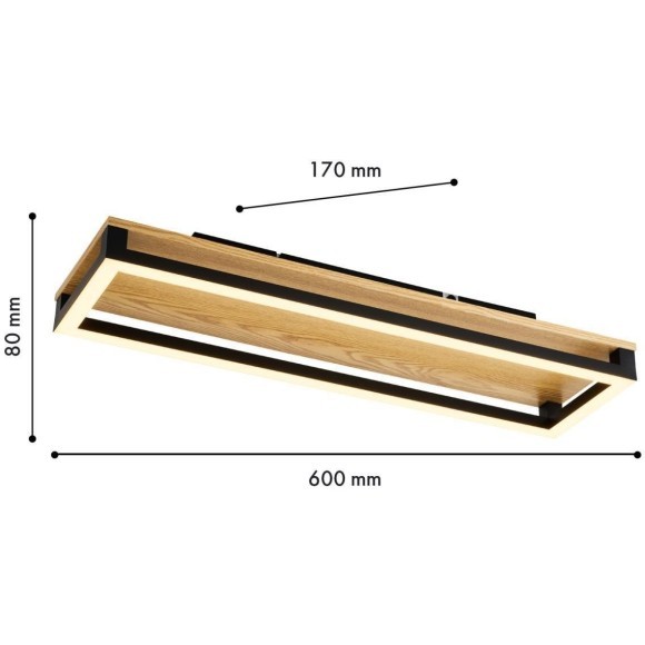 Потолочный светильник Firkant 4434-2C Потолочный светильник Firkant 4434-2C
