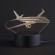 Freya Meta FR6147TL-L5B1 Аккумуляторный LED-ночник самолет USB TYPE-C, 5 Вт, 3000-6000К, CRI 80, 300 лм, 120°, основание черный акрил, плафон акриловый, сенсорный выключатель (он же переключатель цвет. температуры)