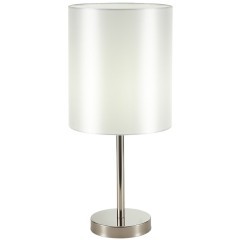 SLE107304-01 Прикроватная лампа Никель/Белый E14 1*40W NOIA SLE107304-01 Прикроватная лампа Никель/Белый E14 1*40W NOIA